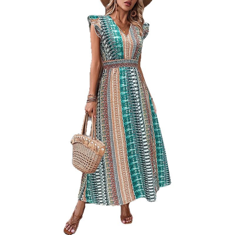 Fashionable Casual Slim-Fit Split Dress For Women