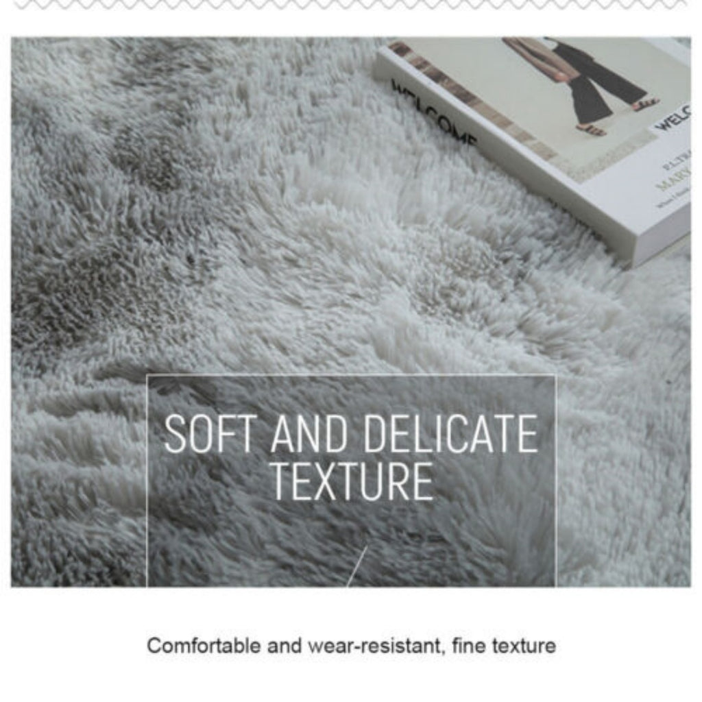Floor Mat Rugs Shaggy Rug Area Carpet Large Soft Mat Bedroom Living Room Pad AU