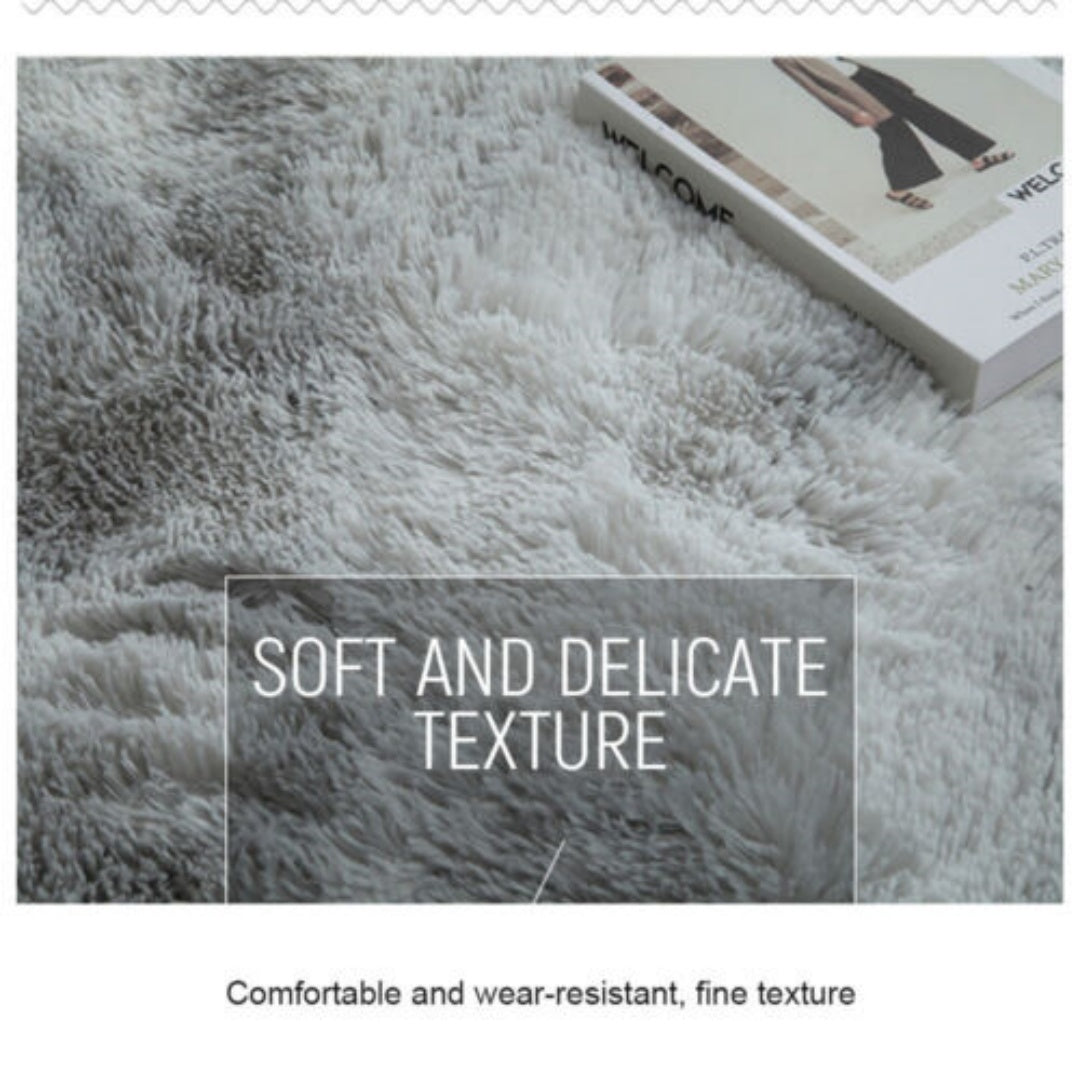 Floor Mat Rugs Shaggy Rug Area Carpet Large Soft Mat Bedroom Living Room Pad AU