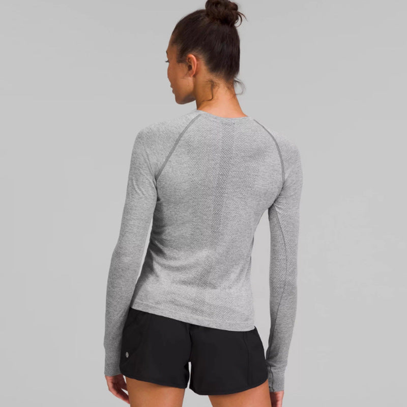Raglan Lady Sports Long-sleeved Yoga Clothes