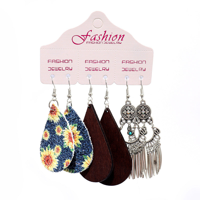 Bohemian Retro Ethnic Style Exaggerated Quality Earrings