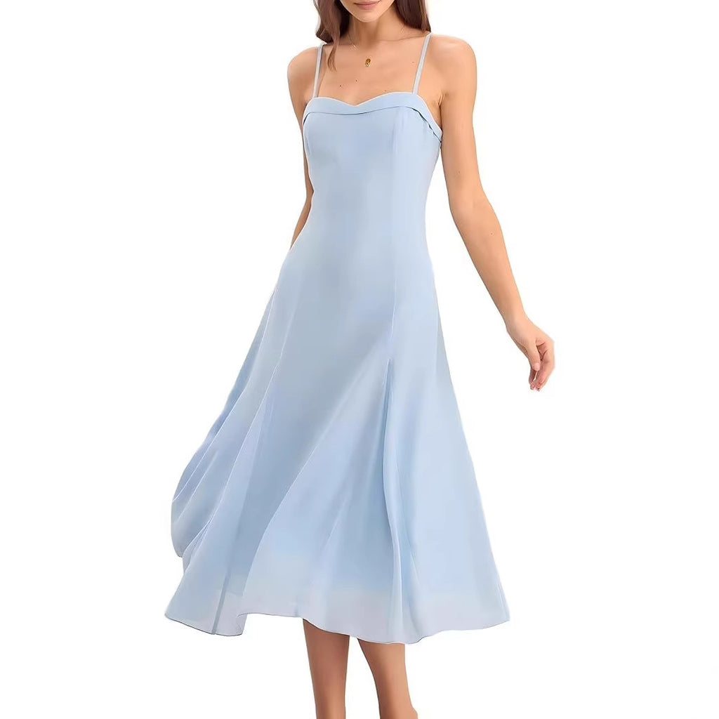 Minimalist Niche Sleeveless Figure-flattering Sheath Dress