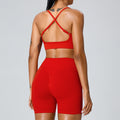 Women's Seamless Beauty Back Exercise Yoga Clothes