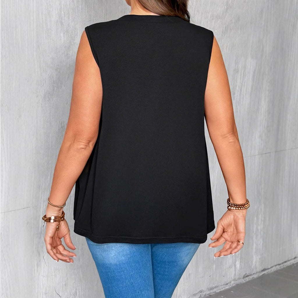Plus-size Womens Summer Crew-Neck Patchwork Lace Cardigan