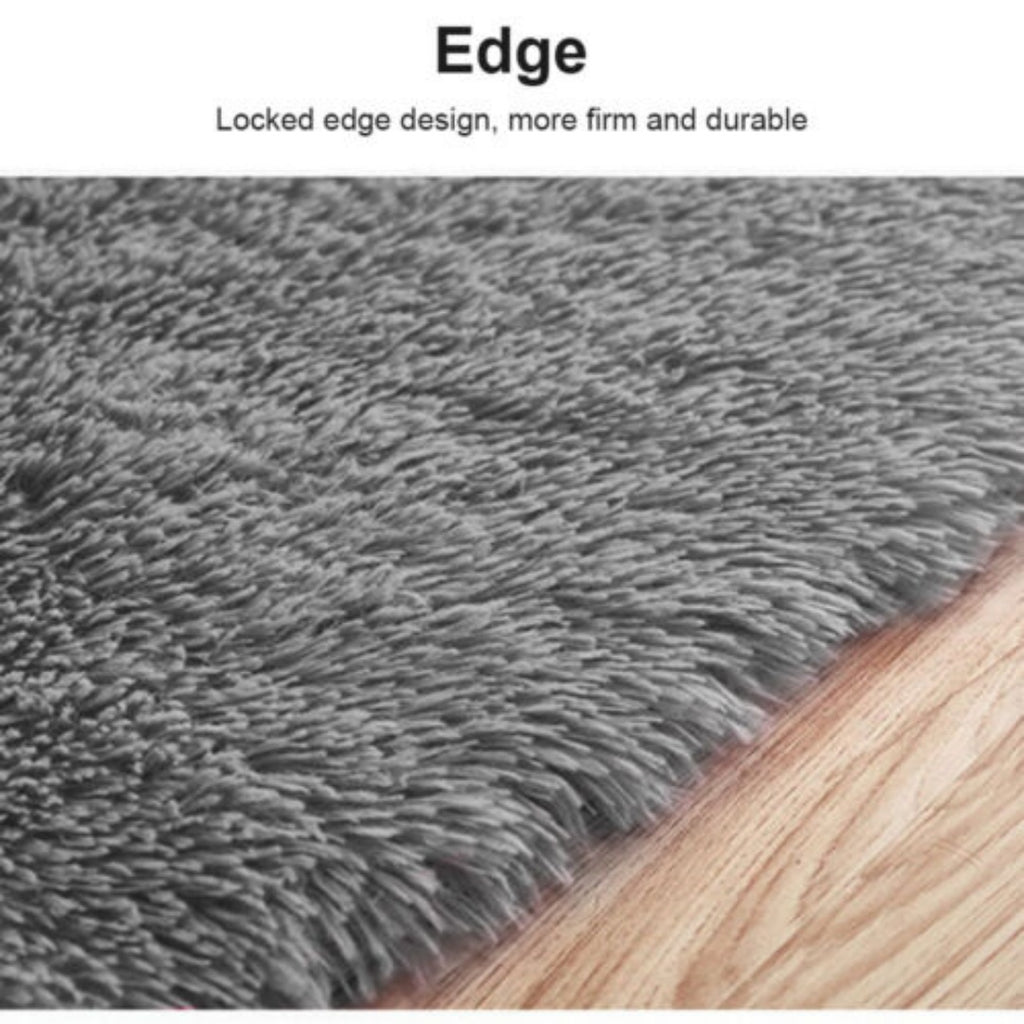 Floor Mat Rugs Shaggy Rug Area Carpet Large Soft Mat Bedroom Living Room Pad AU