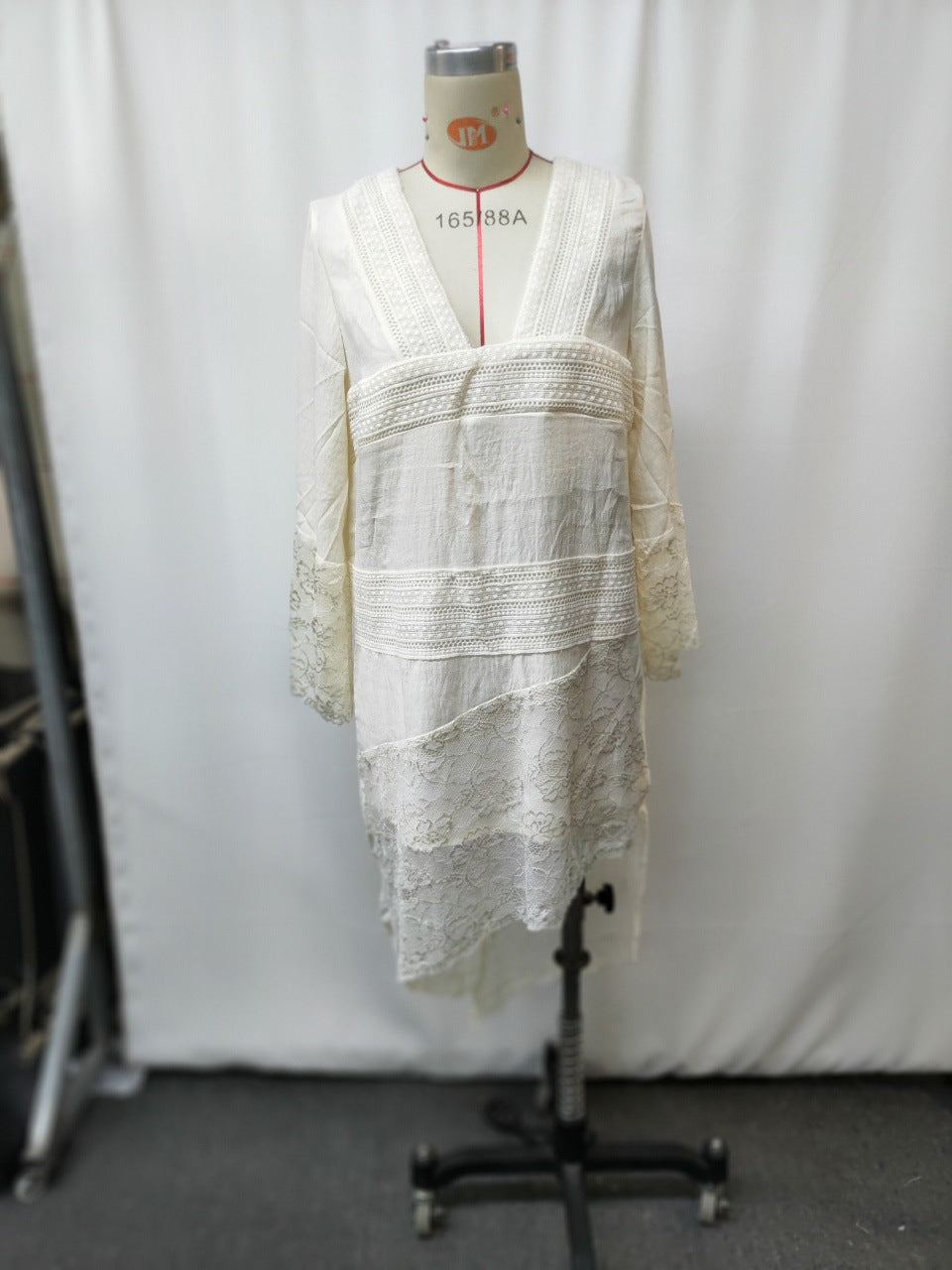 Spring And Autumn Retro Wilderness Ethnic Floral Breathable Casual Dress