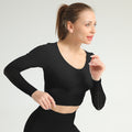 Hanging dye gradient hollow yoga clothes