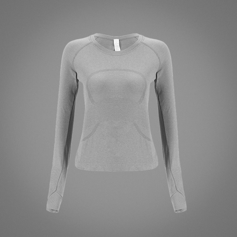 Raglan Lady Sports Long-sleeved Yoga Clothes
