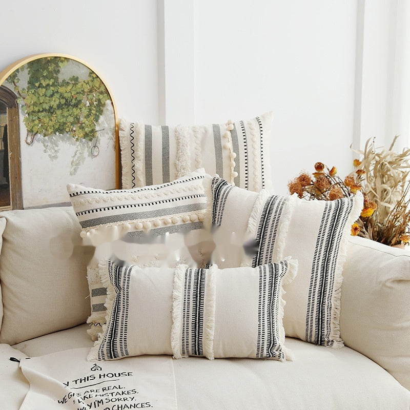 INS Bohemian Tufted Throw Pillow Coverwaist Cushion