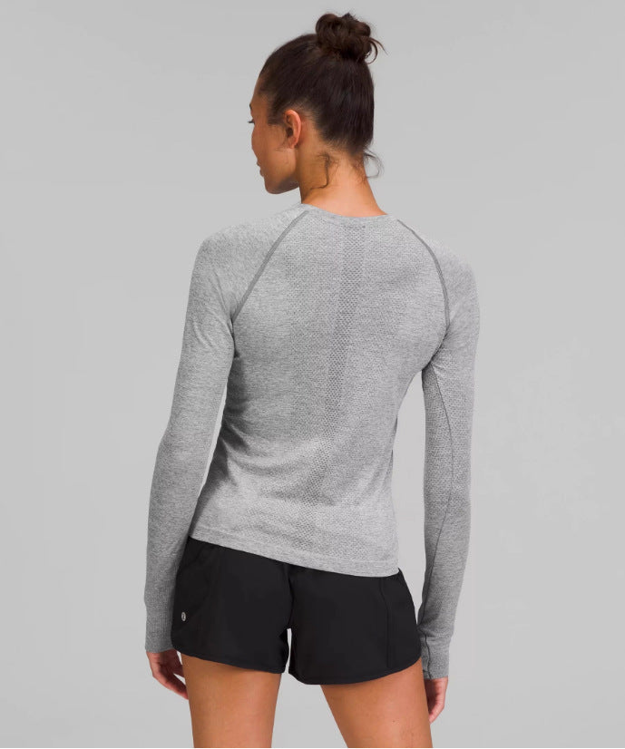 Raglan Lady Sports Long-sleeved Yoga Clothes