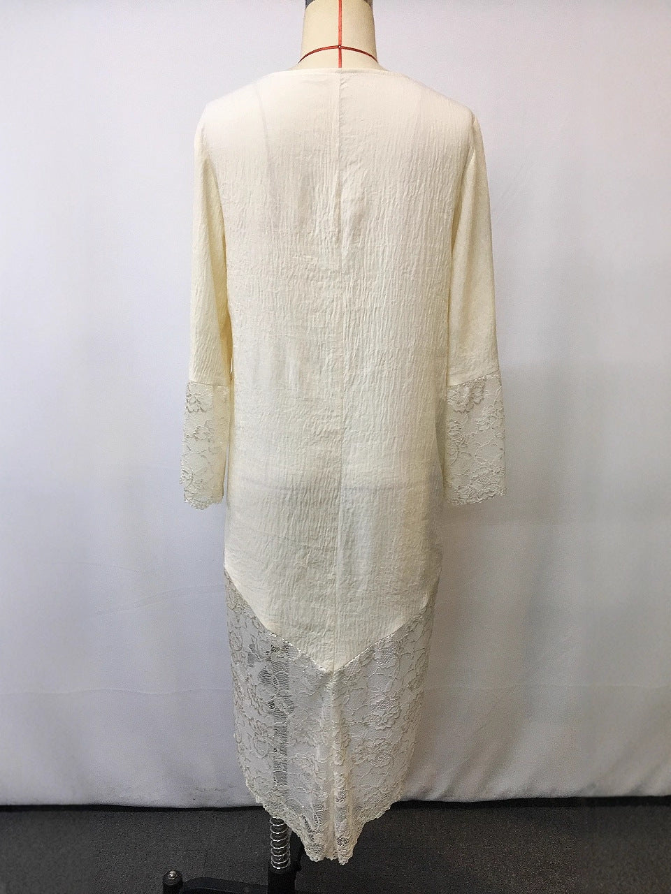 Spring And Autumn Retro Wilderness Ethnic Floral Breathable Casual Dress