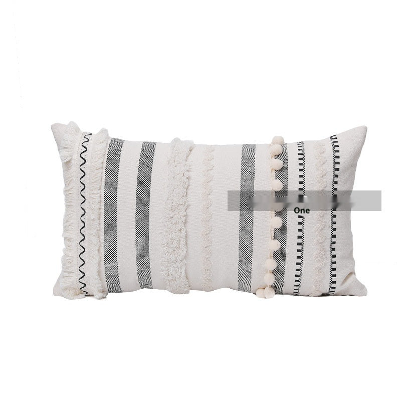 INS Bohemian Tufted Throw Pillow Coverwaist Cushion