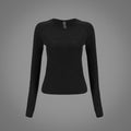 Raglan Lady Sports Long-sleeved Yoga Clothes
