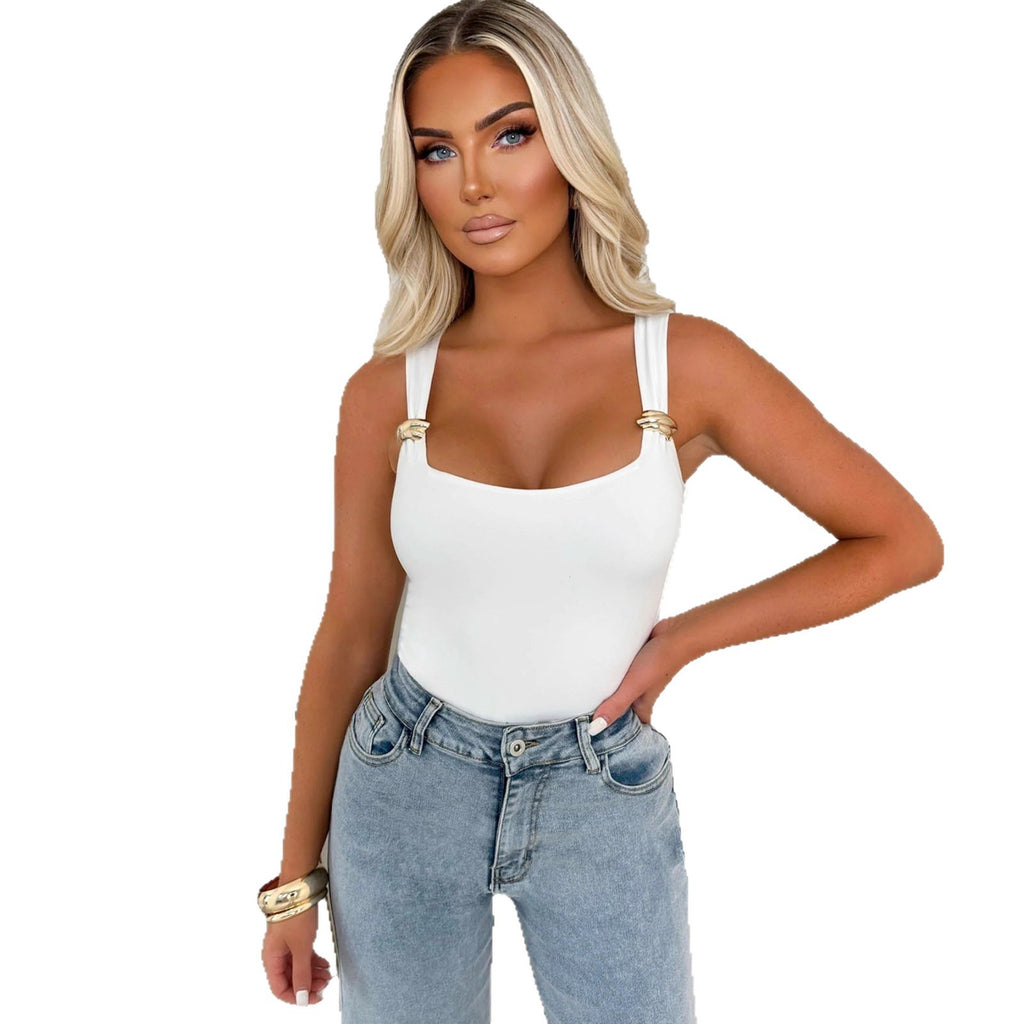 Strap-style High-end Chic Bodycon Jumpsuit