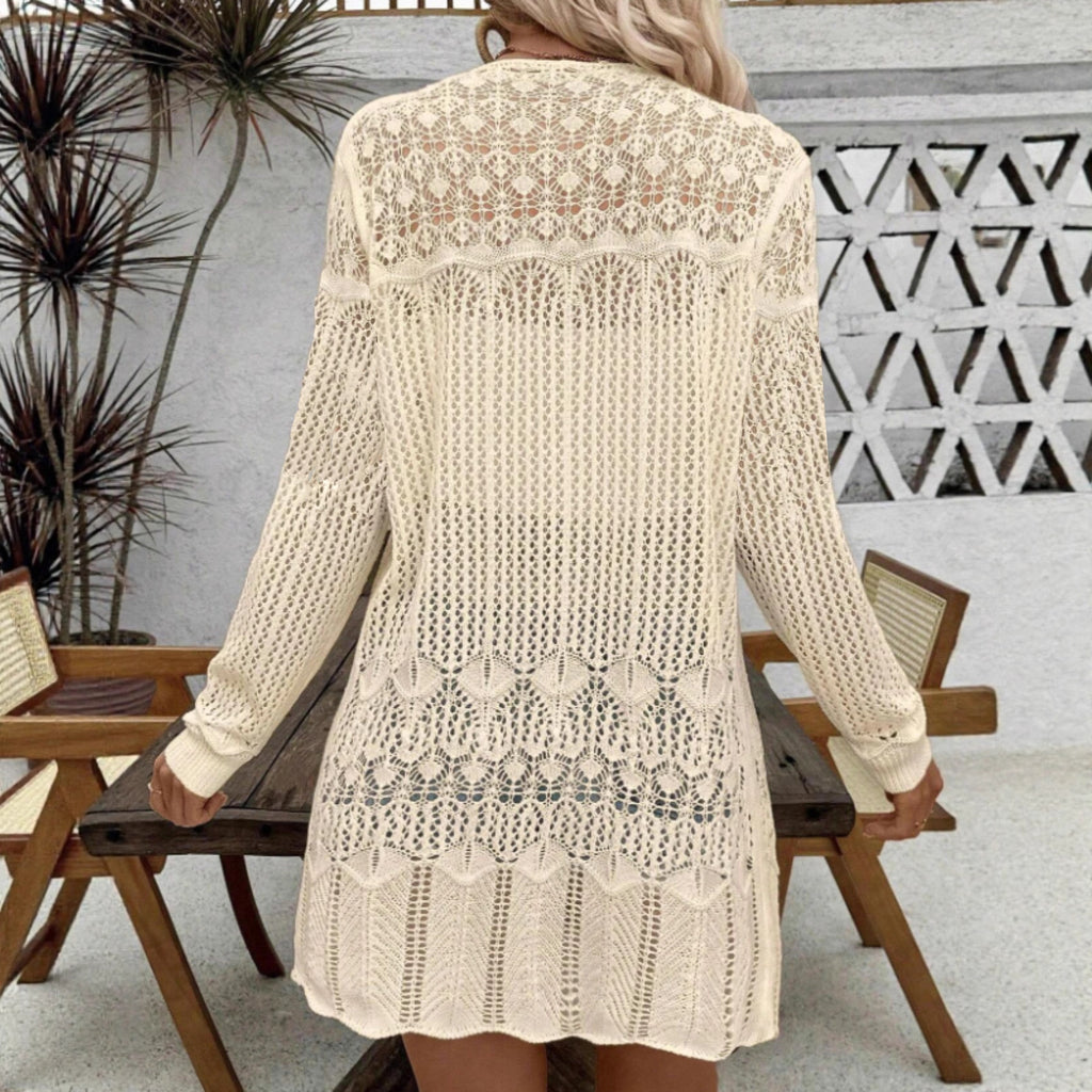 Loose-Fit Knitted Cardigan