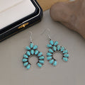Bohemian Turquoise Retro Ethnic Style Earrings