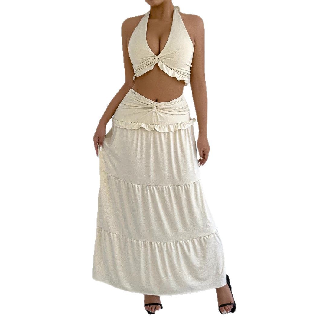 Women's Fashionable Summer Two-Piece Set