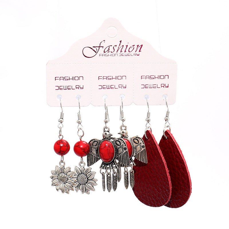 Bohemian Retro Ethnic Style Exaggerated Quality Earrings