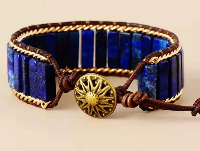 Woven Leather European And American Bohemian Creative Jewelry